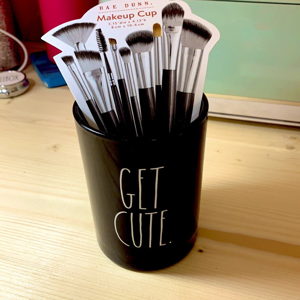 RAE DUNN COSMETIC CUP! NWT!